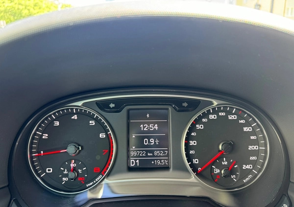 Audi A1 cena 58900 przebieg: 99722, rok produkcji 2018 z Warszawa małe 56